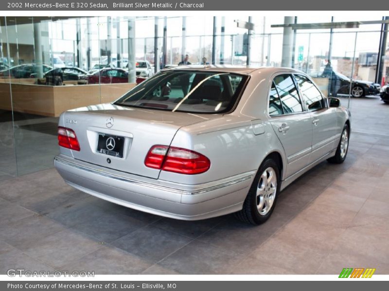 Brilliant Silver Metallic / Charcoal 2002 Mercedes-Benz E 320 Sedan