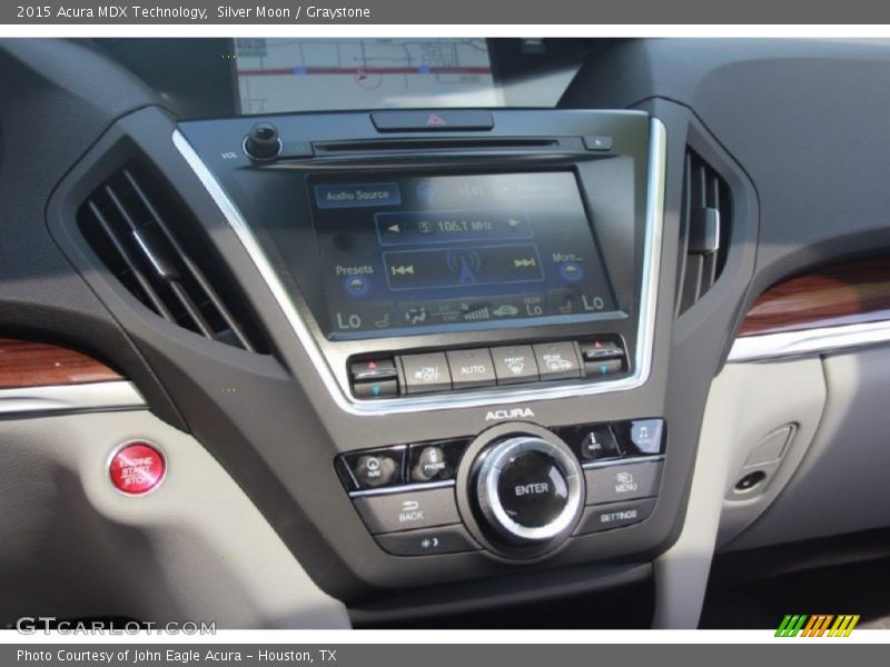 Silver Moon / Graystone 2015 Acura MDX Technology