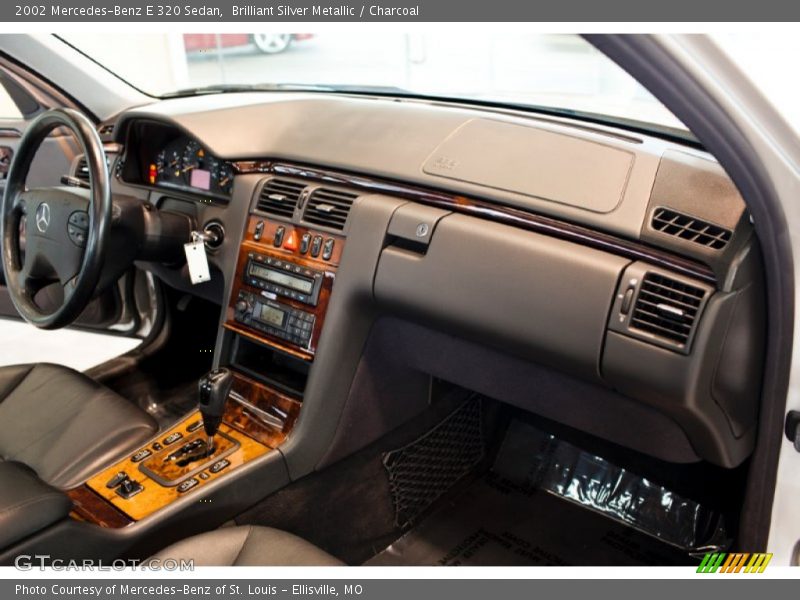 Brilliant Silver Metallic / Charcoal 2002 Mercedes-Benz E 320 Sedan