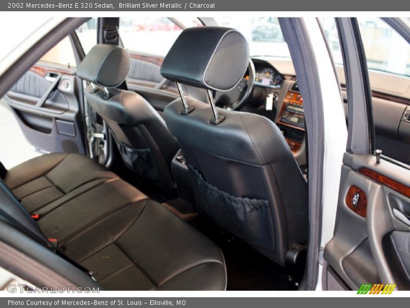 Brilliant Silver Metallic / Charcoal 2002 Mercedes-Benz E 320 Sedan