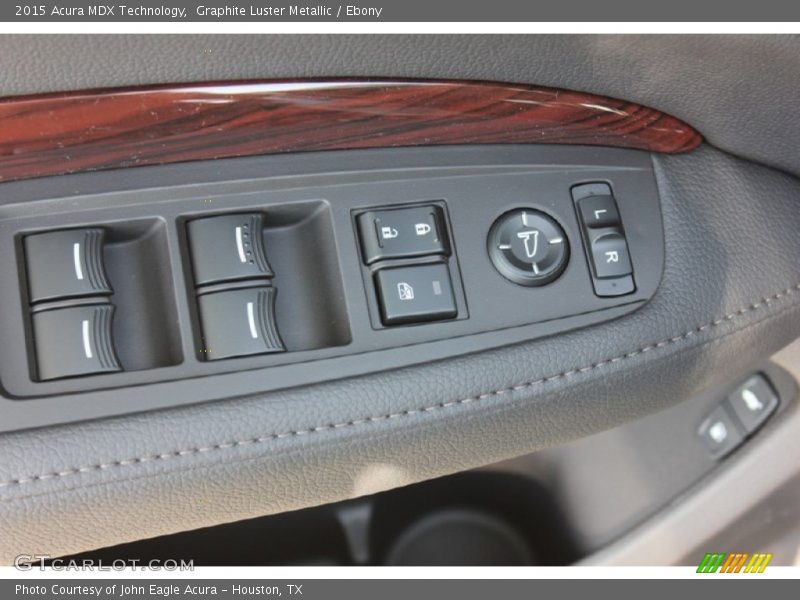 Graphite Luster Metallic / Ebony 2015 Acura MDX Technology