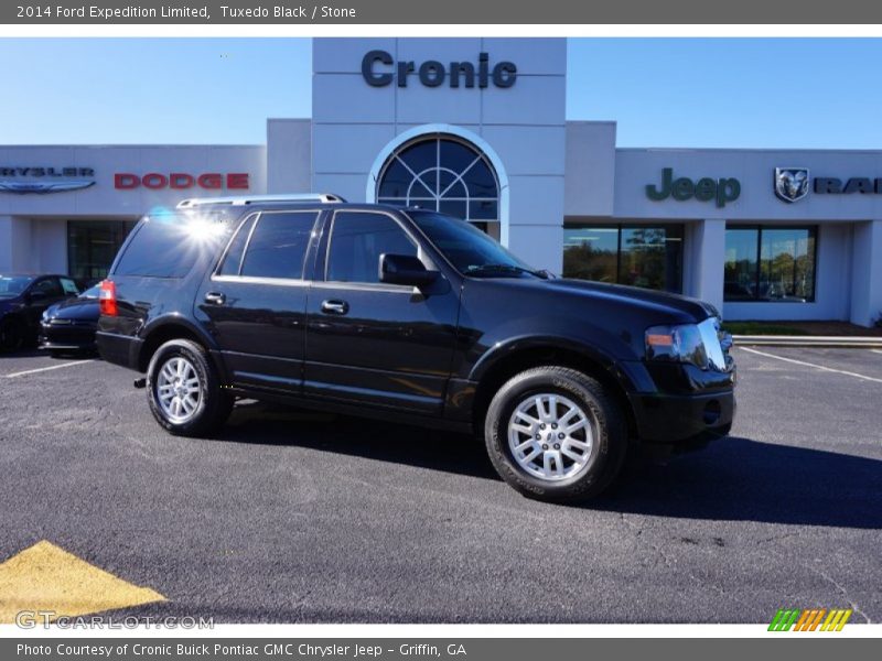 Tuxedo Black / Stone 2014 Ford Expedition Limited