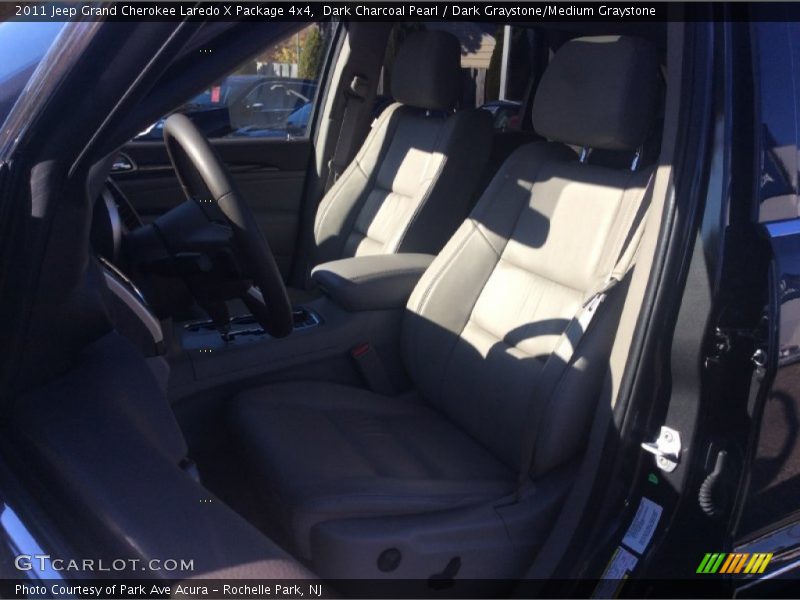 Dark Charcoal Pearl / Dark Graystone/Medium Graystone 2011 Jeep Grand Cherokee Laredo X Package 4x4