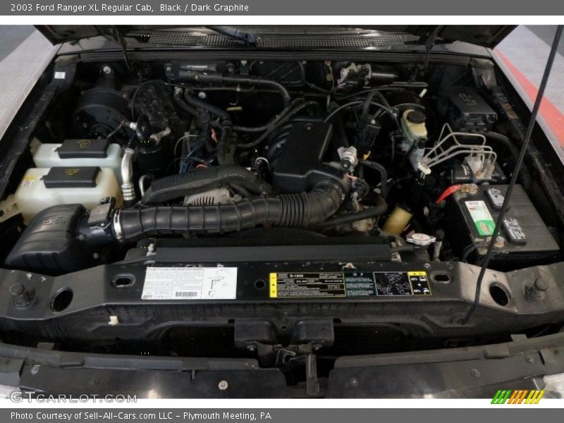 Black / Dark Graphite 2003 Ford Ranger XL Regular Cab