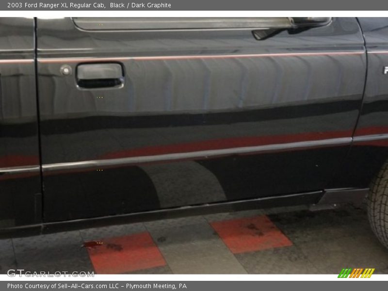 Black / Dark Graphite 2003 Ford Ranger XL Regular Cab