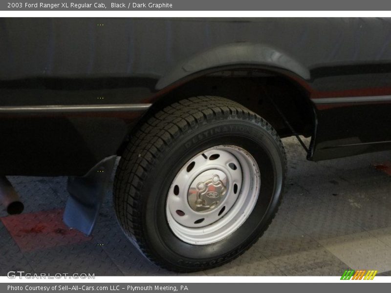 Black / Dark Graphite 2003 Ford Ranger XL Regular Cab