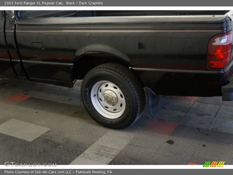 Black / Dark Graphite 2003 Ford Ranger XL Regular Cab