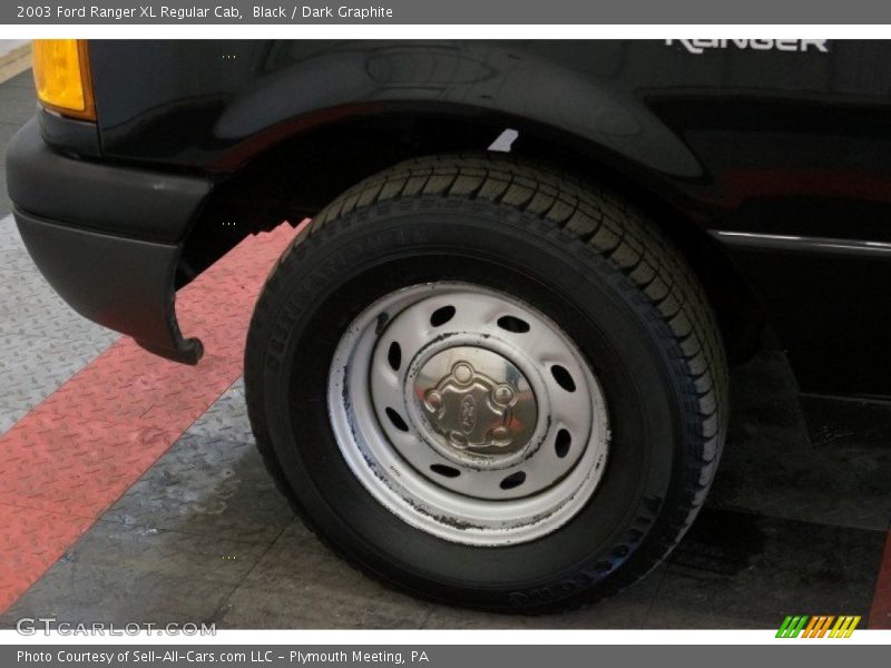 Black / Dark Graphite 2003 Ford Ranger XL Regular Cab