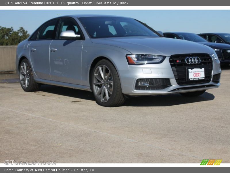 Florett Silver Metallic / Black 2015 Audi S4 Premium Plus 3.0 TFSI quattro