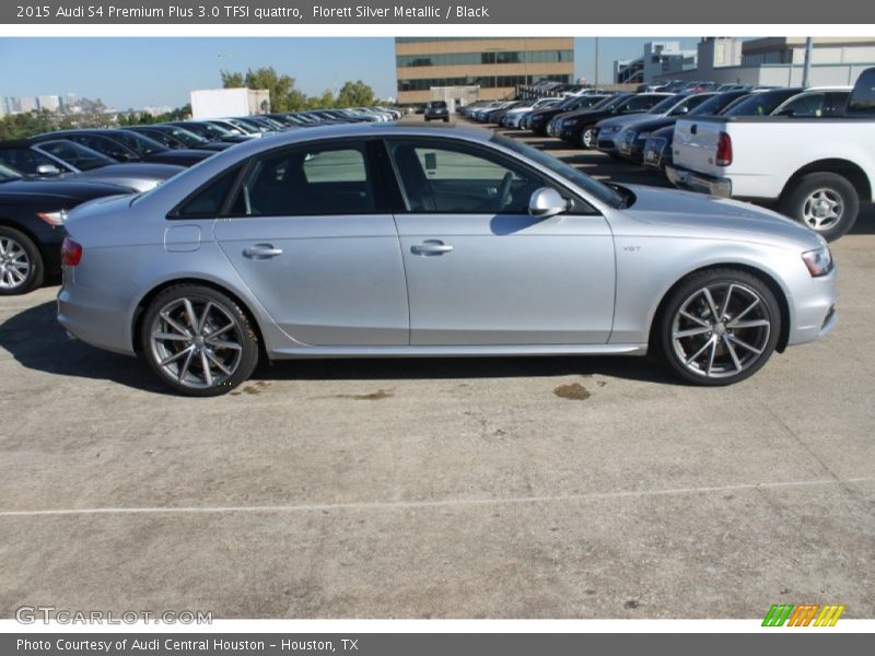 Florett Silver Metallic / Black 2015 Audi S4 Premium Plus 3.0 TFSI quattro