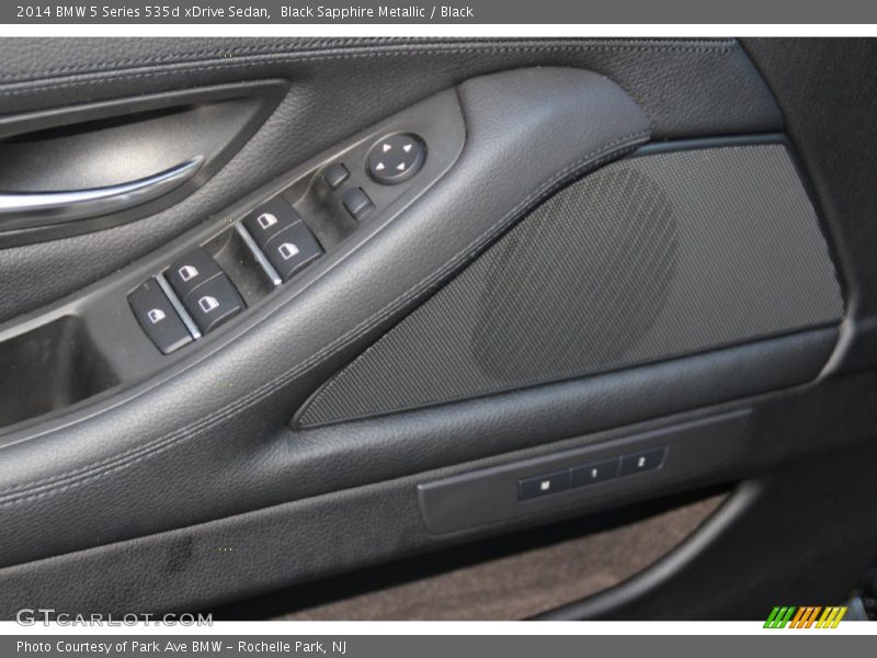 Black Sapphire Metallic / Black 2014 BMW 5 Series 535d xDrive Sedan