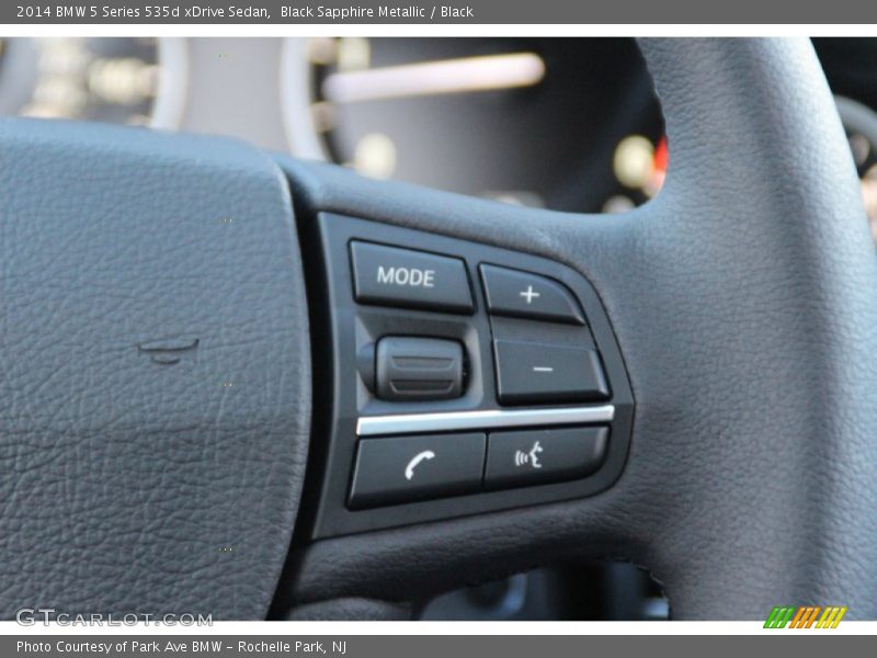 Black Sapphire Metallic / Black 2014 BMW 5 Series 535d xDrive Sedan