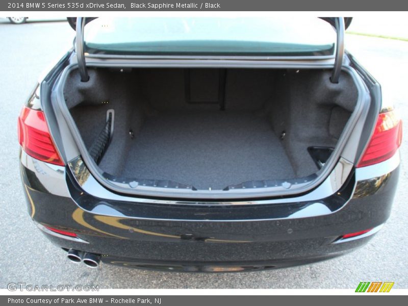 Black Sapphire Metallic / Black 2014 BMW 5 Series 535d xDrive Sedan