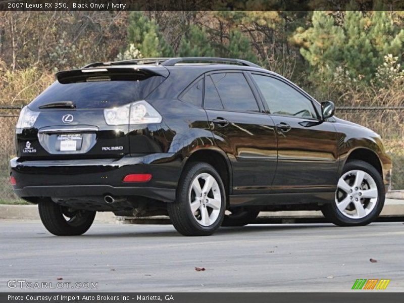 Black Onyx / Ivory 2007 Lexus RX 350