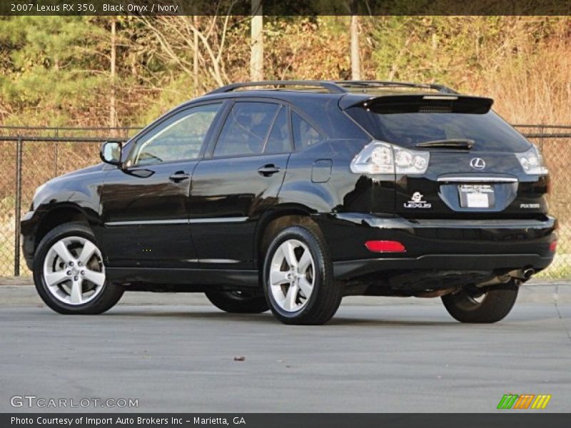 Black Onyx / Ivory 2007 Lexus RX 350