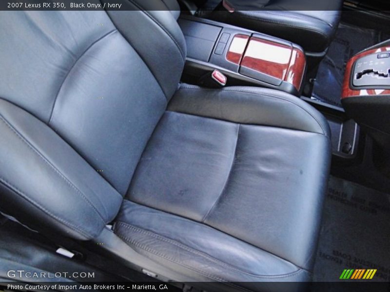 Black Onyx / Ivory 2007 Lexus RX 350