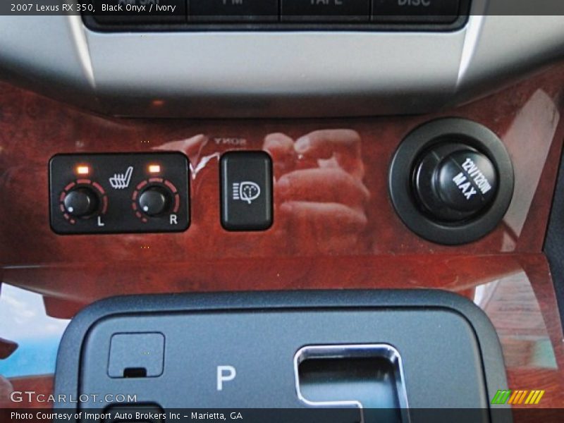 Black Onyx / Ivory 2007 Lexus RX 350
