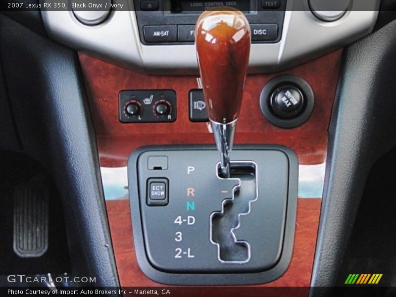 Black Onyx / Ivory 2007 Lexus RX 350