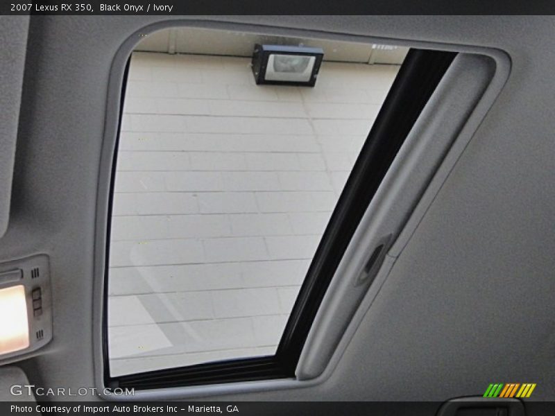 Black Onyx / Ivory 2007 Lexus RX 350