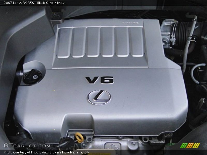 Black Onyx / Ivory 2007 Lexus RX 350