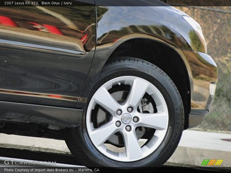 Black Onyx / Ivory 2007 Lexus RX 350