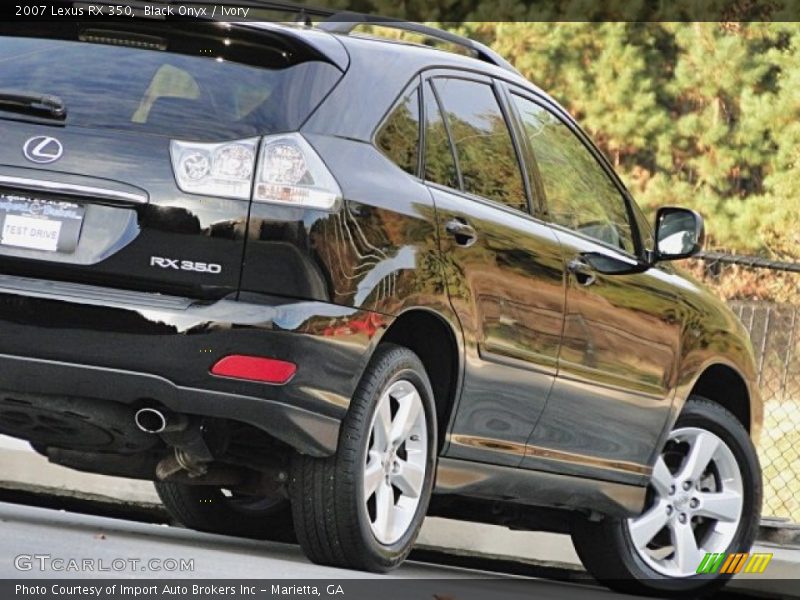 Black Onyx / Ivory 2007 Lexus RX 350