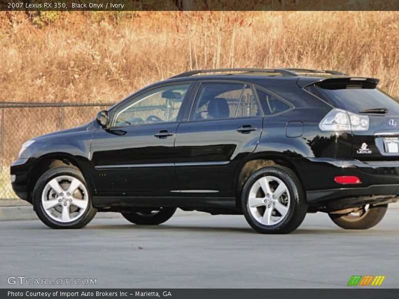 Black Onyx / Ivory 2007 Lexus RX 350