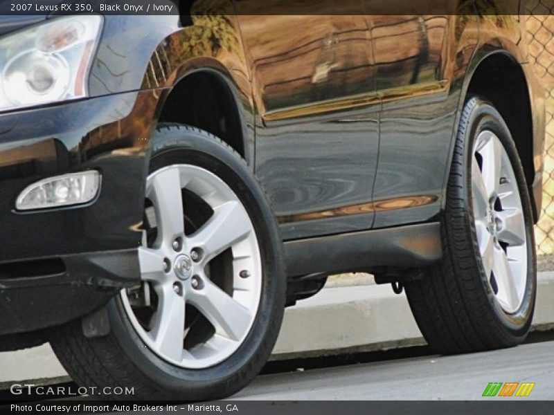 Black Onyx / Ivory 2007 Lexus RX 350
