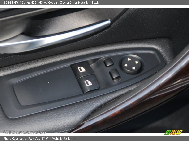 Glacier Silver Metallic / Black 2014 BMW 4 Series 435i xDrive Coupe