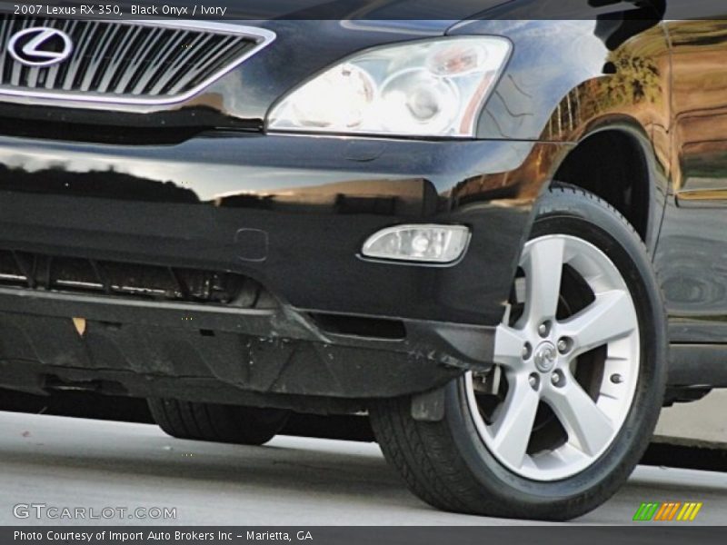 Black Onyx / Ivory 2007 Lexus RX 350