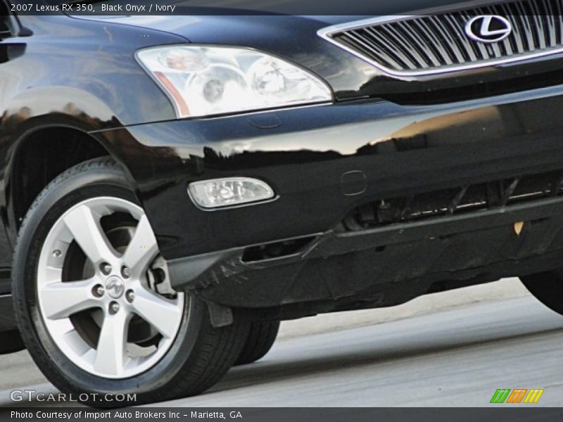 Black Onyx / Ivory 2007 Lexus RX 350