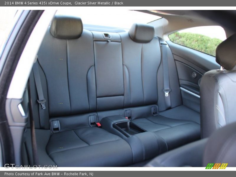Glacier Silver Metallic / Black 2014 BMW 4 Series 435i xDrive Coupe