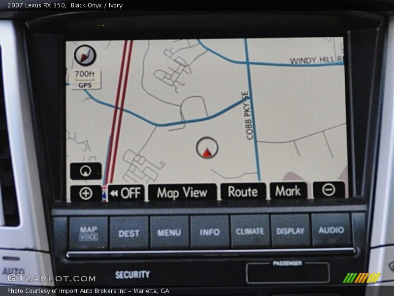 Black Onyx / Ivory 2007 Lexus RX 350