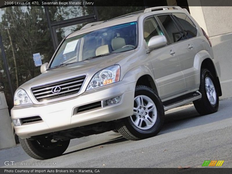 Savannah Beige Metallic / Ivory 2006 Lexus GX 470