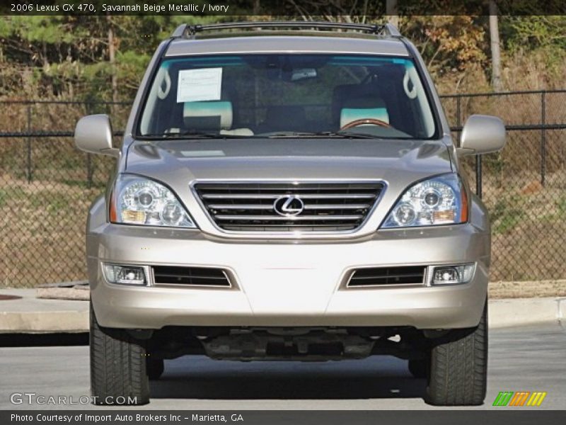 Savannah Beige Metallic / Ivory 2006 Lexus GX 470