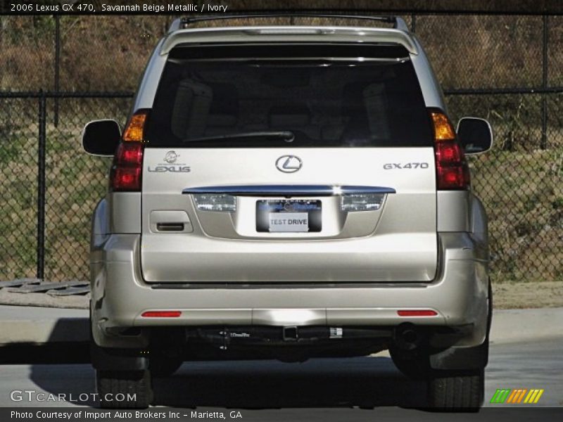 Savannah Beige Metallic / Ivory 2006 Lexus GX 470