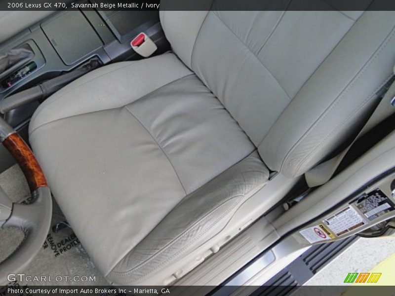 Savannah Beige Metallic / Ivory 2006 Lexus GX 470