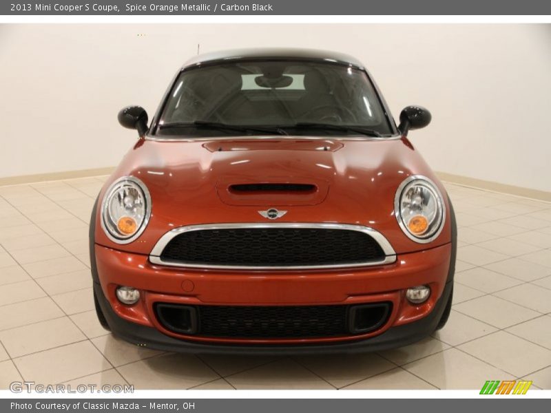  2013 Cooper S Coupe Spice Orange Metallic