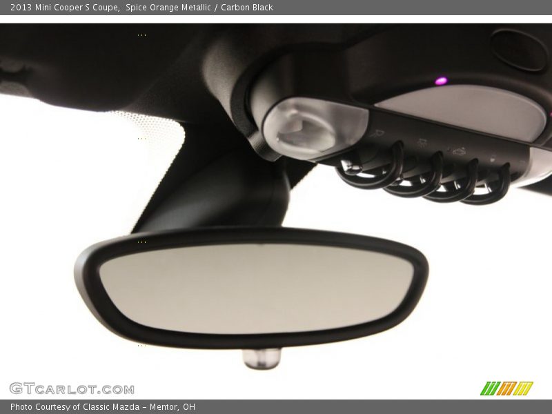 Spice Orange Metallic / Carbon Black 2013 Mini Cooper S Coupe