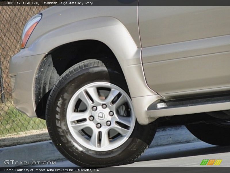 Savannah Beige Metallic / Ivory 2006 Lexus GX 470