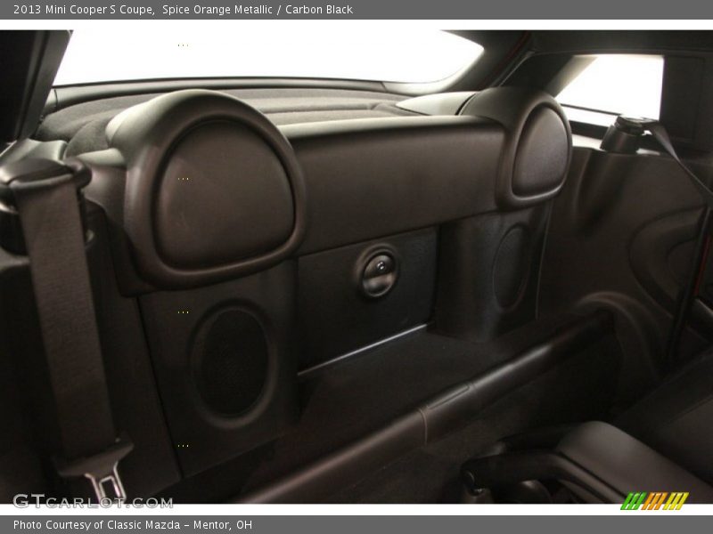 Spice Orange Metallic / Carbon Black 2013 Mini Cooper S Coupe