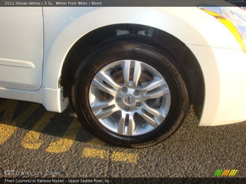Winter Frost White / Blond 2011 Nissan Altima 2.5 SL