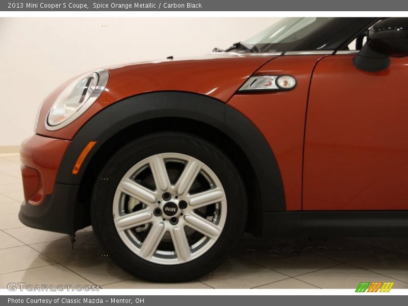 Spice Orange Metallic / Carbon Black 2013 Mini Cooper S Coupe
