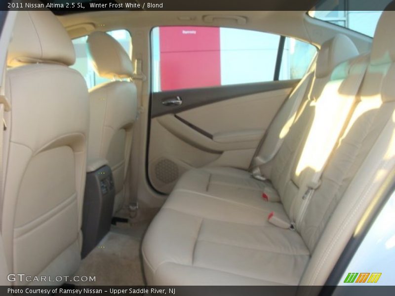 Winter Frost White / Blond 2011 Nissan Altima 2.5 SL