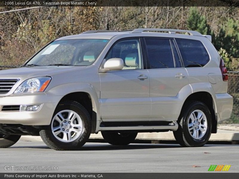 Savannah Beige Metallic / Ivory 2006 Lexus GX 470