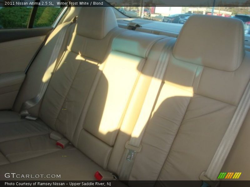 Winter Frost White / Blond 2011 Nissan Altima 2.5 SL