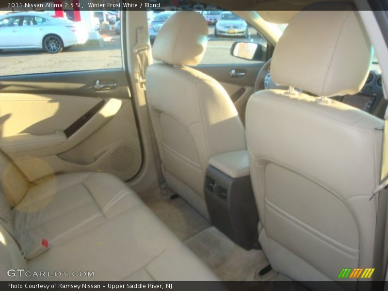 Winter Frost White / Blond 2011 Nissan Altima 2.5 SL