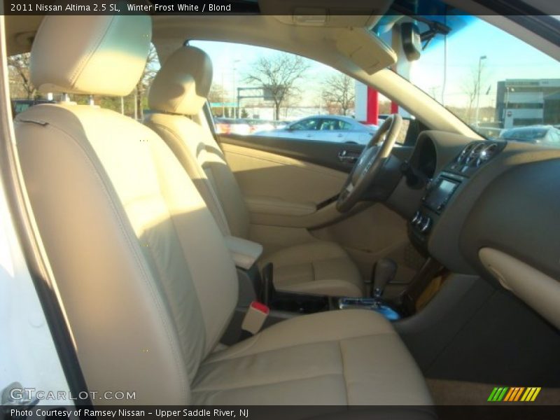 Winter Frost White / Blond 2011 Nissan Altima 2.5 SL
