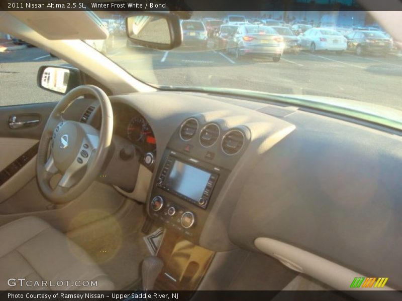 Winter Frost White / Blond 2011 Nissan Altima 2.5 SL