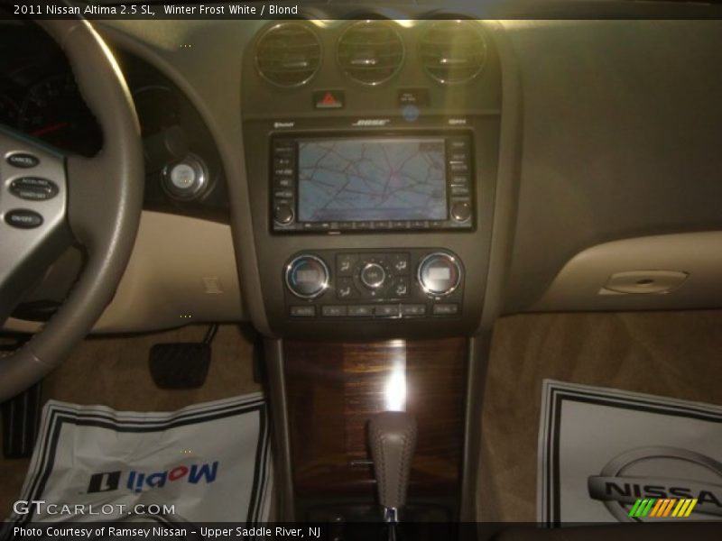 Winter Frost White / Blond 2011 Nissan Altima 2.5 SL